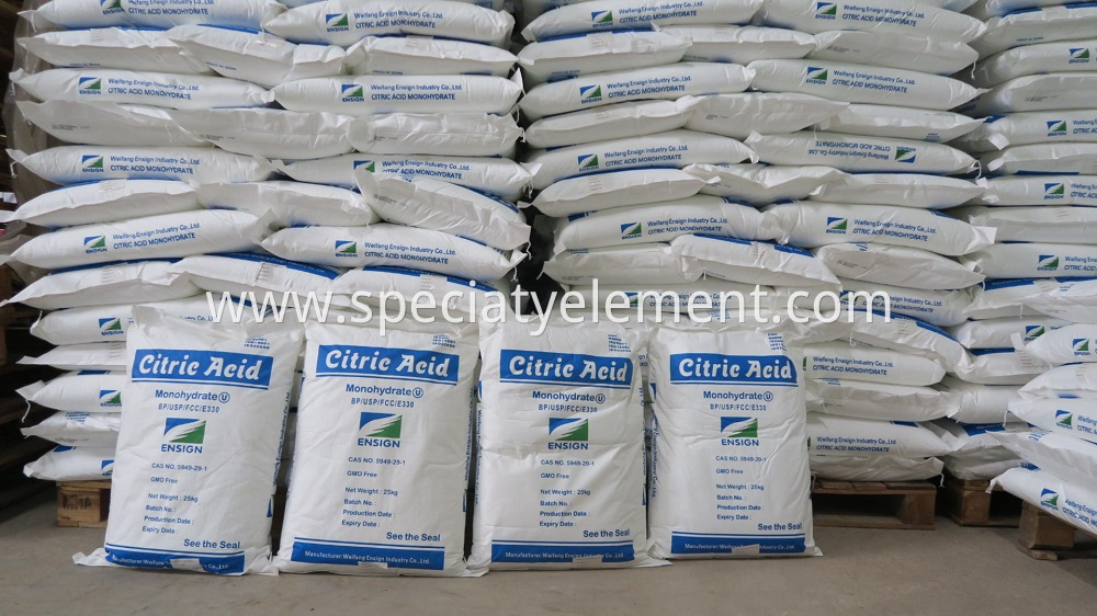 Citric Acid Anhydrous For Flavoring and Preserving Food